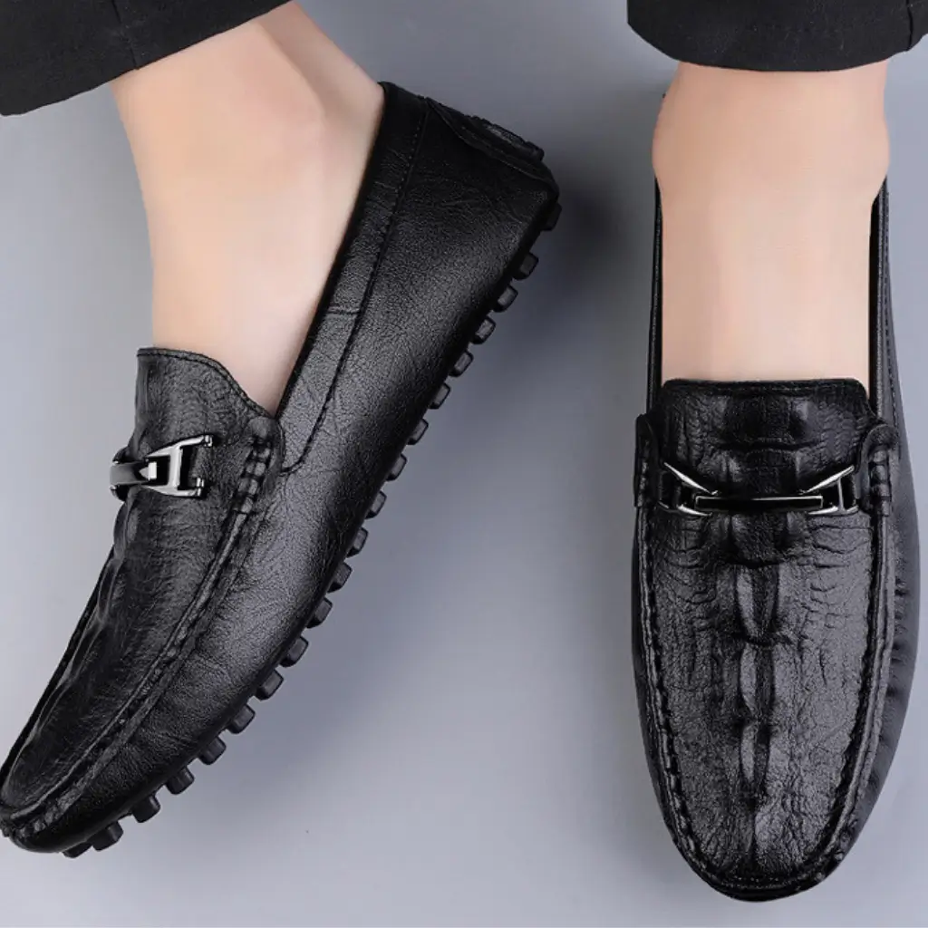 mocassim sapato masculino preto